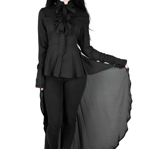 Killstar Sorrows Tunic Blouse - Picture 4 of 4